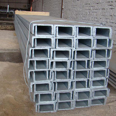 St37 St52 U Beam Steel 201 Light Gauge Stalowy kanał C 200x80x7,5x11mm