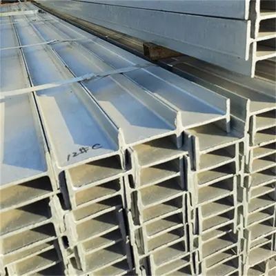 Kanałowa belka stalowa ASTM A572 Q345 Stalowa belka dwuteowa do materiałów budowlanych