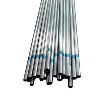 Rura ocynkowana na zimno SS400 20 mm-457 mm Okrągła rura ze stali ocynkowanej