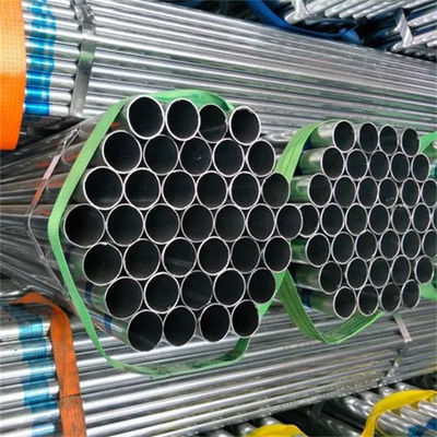 Rura ocynkowana na zimno SS400 20 mm-457 mm Okrągła rura ze stali ocynkowanej