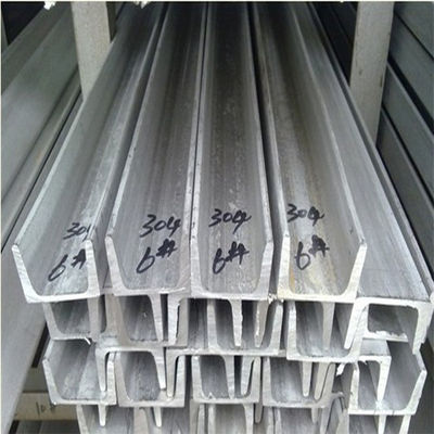 50 × 25 kanałowa stalowa belka o grubości 3 mm 304 304L stalowa belka kanałowa